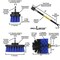 Drill Brush Power Scrubber By Useful Products 5 in W 5 in L Brush, Blue B-S-42O-5X-QC-DB - alternate 5